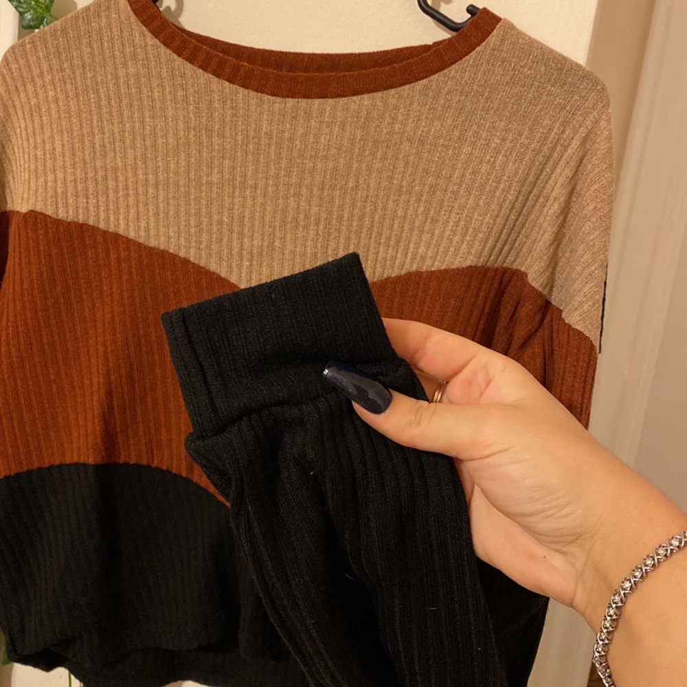 Shein Soft Ribbed Long Sleeve - Picture 2 of 4